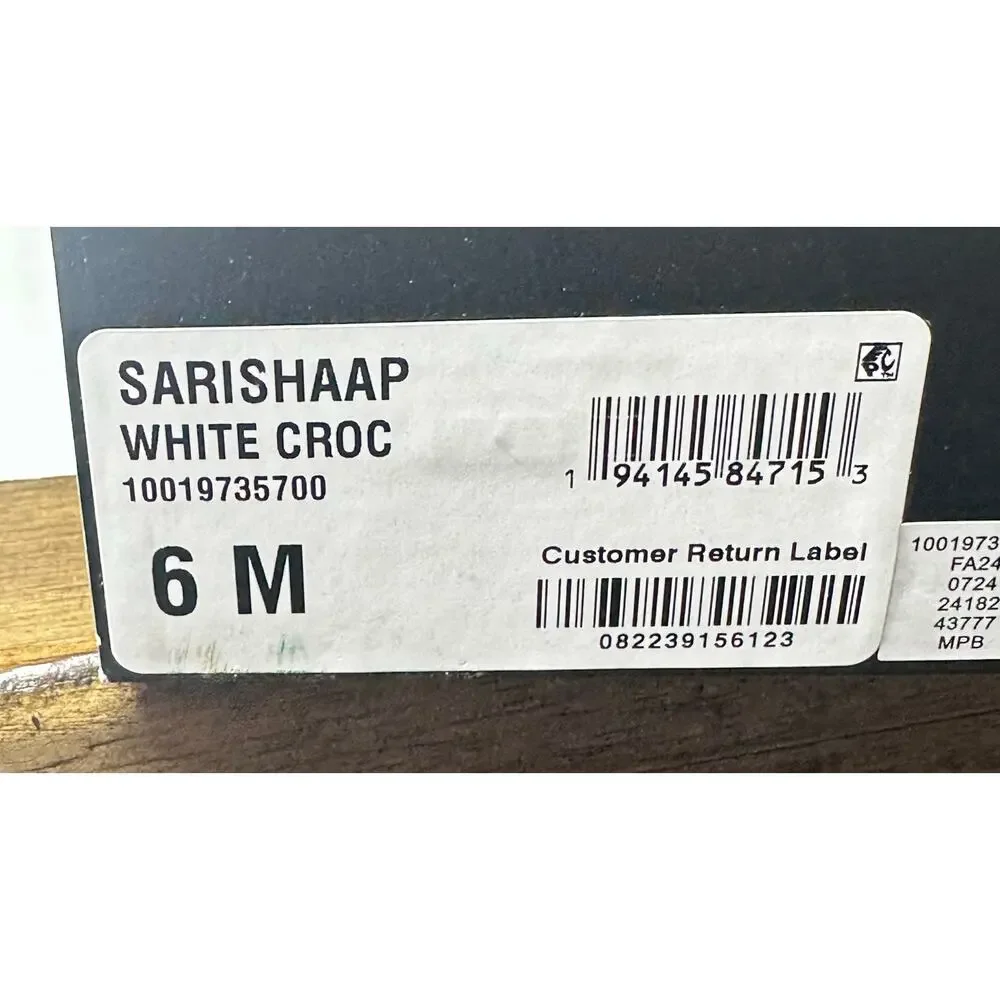I.N.C. International Concepts Women's Sarishaa Zip Booties White Croc Size 6M - Picture 8 of 8